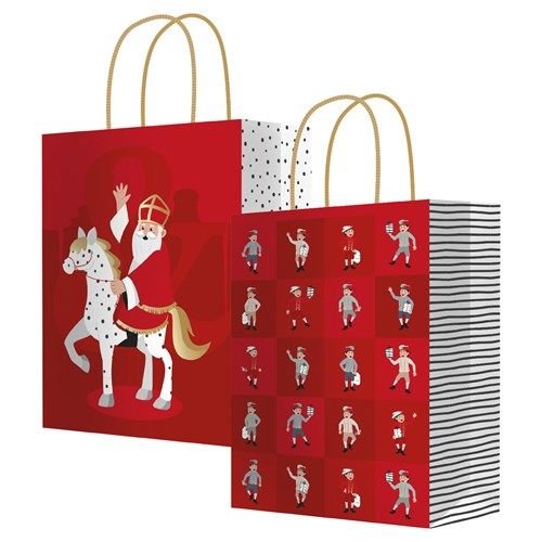 Sinterklaas Cadeautasje 31cm - Partywinkel - 8711319399137