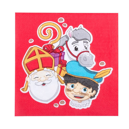 Sinterklaas Servetten Papier 33cm van Boland koop je bij Partywinkel