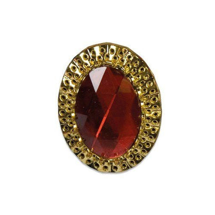 Sinterklaasring Ovaal Verstelbaar van Haza Witbaard koop je bij Partywinkel