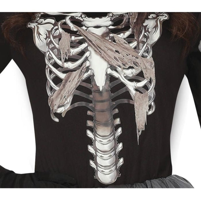 Skelet Halloween Kostuum Dames Tutu van Fiestas Guirca koop je bij Partywinkel