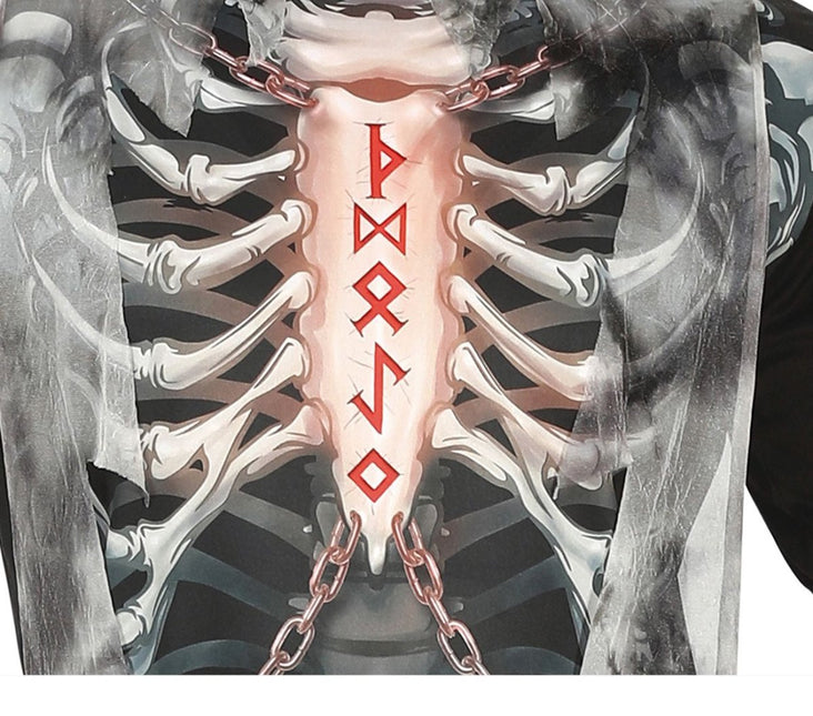 Skelet Halloween Kostuum Heren L van Fiestas Guirca koop je bij Partywinkel