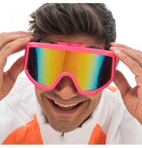 Ski Bril Roze Goggles van CHAKS koop je bij Partywinkel