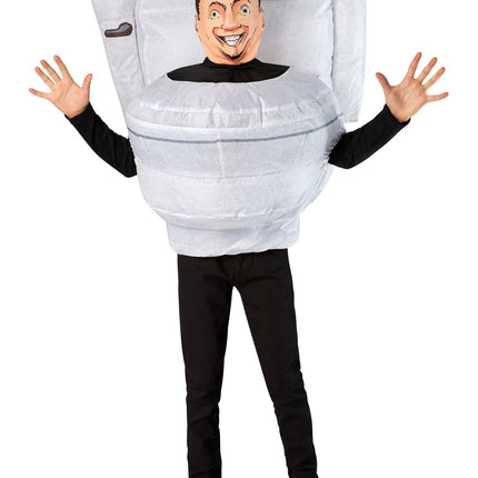 Skibidi Disfraz de Inodoro Hinchable Niño