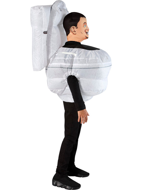 Skibidi Disfraz de Inodoro Hinchable Niño