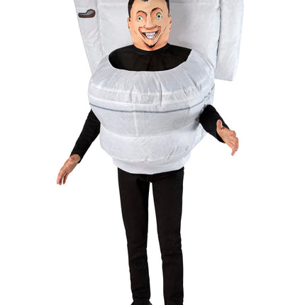 Skibidi Disfraz de Inodoro Hinchable Niño