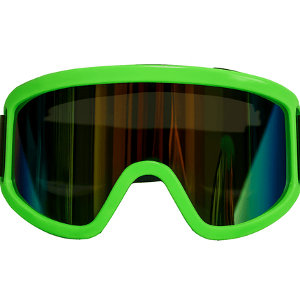 Skibril Neon Groen van Partychimp koop je bij Partywinkel