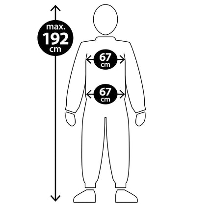 Skipak Snow blizzard dude UV Blacklight van Boland koop je bij Partywinkel