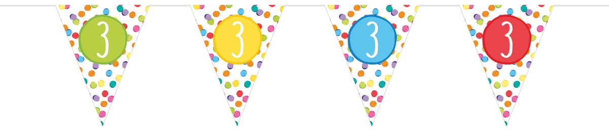 Slinger 3 Jaar Gekleurd 6m van Haza Witbaard koop je bij Partywinkel