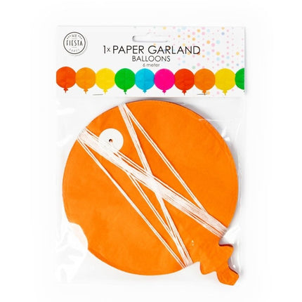 Slinger Ballonnen Gekleurd 6m van WeFiesta koop je bij Partywinkel