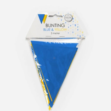 Slinger Blauw Geel 3m van WeFiesta koop je bij Partywinkel
