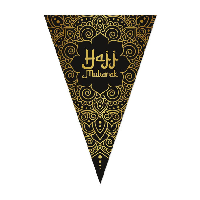 Slinger Hajj Mubarak 20x30cm van WeFiesta koop je bij Partywinkel