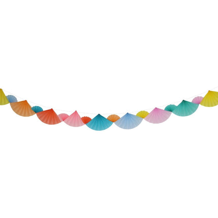 Slinger Waaier Pastel 4m van Folat koop je bij Partywinkel