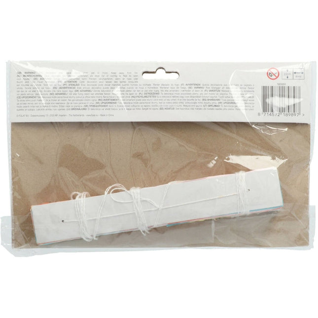 Slinger Waaier Pastel 4m van Folat koop je bij Partywinkel