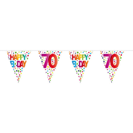 Slingers 70 Jaar Stippen 10m van Folat koop je bij Partywinkel