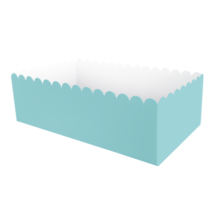 Cajas para bocadillos - Azul pastel