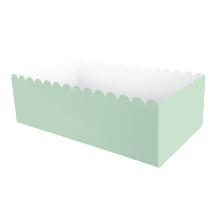 Cajas para bocadillos - Verde pastel