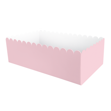 Cajas para bocadillos - Rosa claro pastel