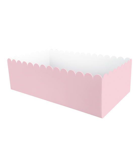 Cajas para bocadillos - Rosa claro pastel