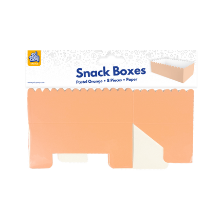 Naranja Snack bowl Pastel 12.5cm 8pcs