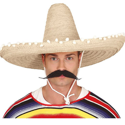 Sombrero Wit 60cm van Fiestas Guirca koop je bij Partywinkel