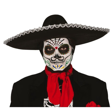 Sombrero Zwart 55cm - Partywinkel - 8434077139448