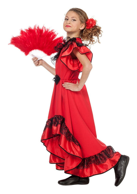 Spaanse Jurk Flamenco van Wilbers & Wilbers koop je bij Partywinkel