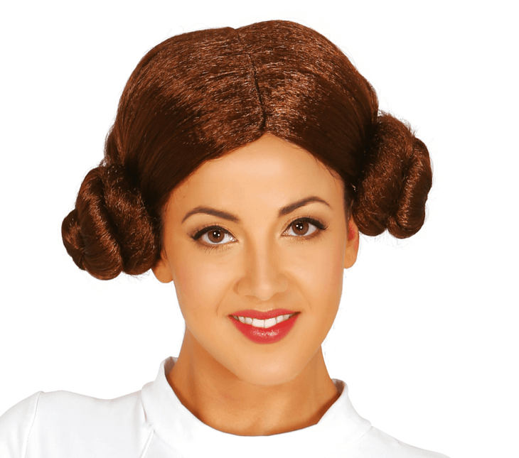 Space Buns Pruik van Fiestas Guirca koop je bij Partywinkel