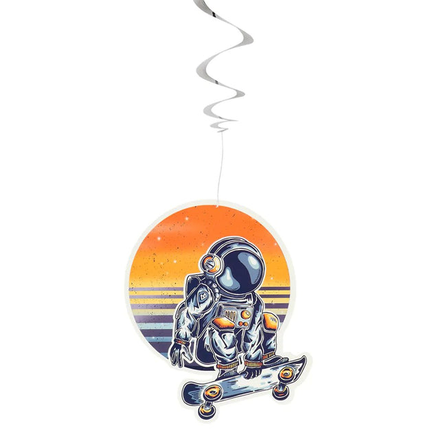 Space Party Hangdecoratie 85cm van Boland koop je bij Partywinkel