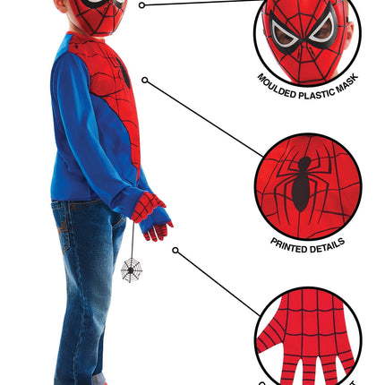 Conjunto Disfraz Spiderman