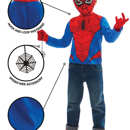 Conjunto Disfraz Spiderman