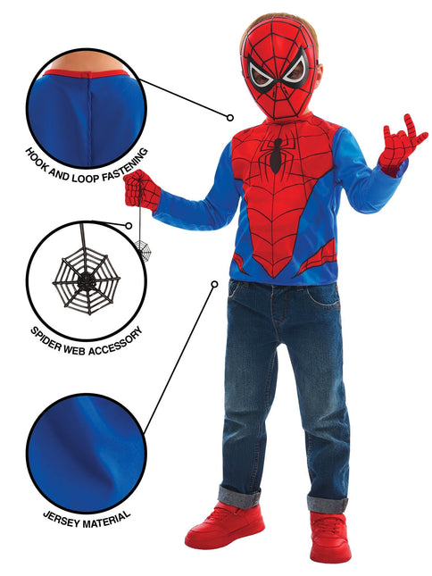 Conjunto Disfraz Spiderman