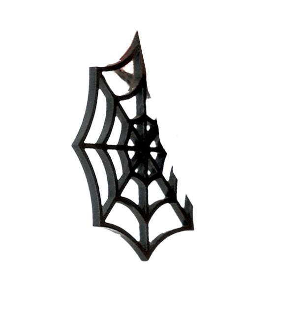 Spinnenweb Oorbellen 5cm van Fiestas Guirca koop je bij Partywinkel
