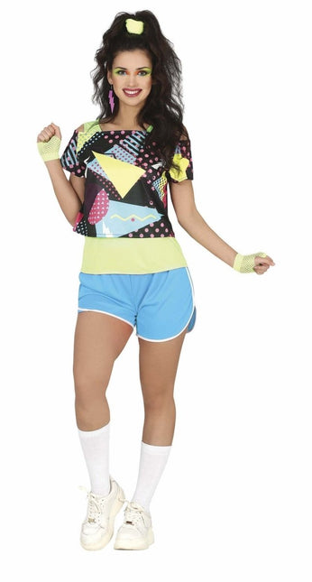 Sporter Kostuum Dames Gekleurd van Fiestas Guirca koop je bij Partywinkel