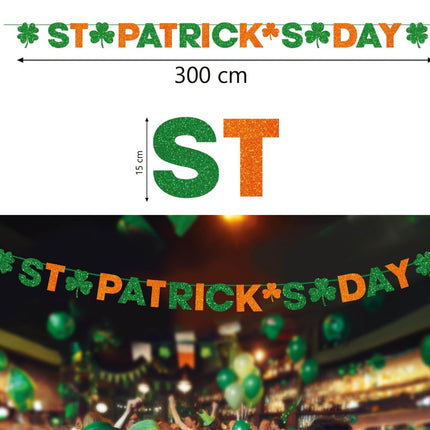 St. patrick Slinger 300 cm van Fiestas Guirca koop je bij Partywinkel