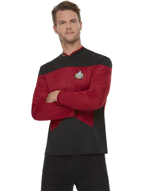 Star Trek, The Next Generation Command Uniform Heren van Smiffys koop je bij Partywinkel