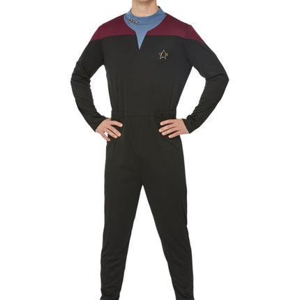 Star Trek Voyager Command Uniform Heren van Smiffys koop je bij Partywinkel