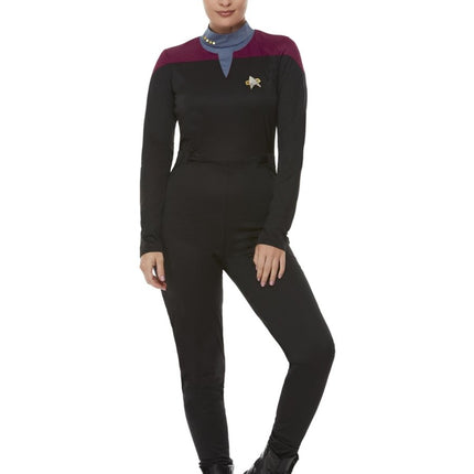 Star Trek, Voyager Command Uniform, Maroon Dames van Smiffys koop je bij Partywinkel