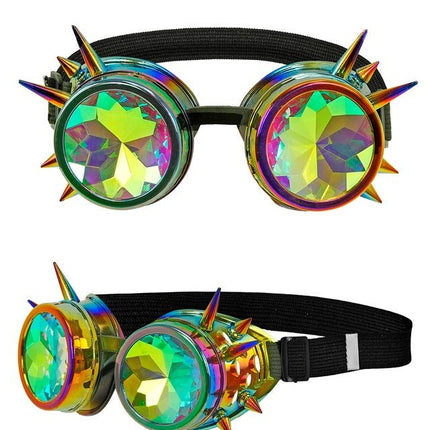 Steampunk Bril Holografisch van Widmann koop je bij Partywinkel