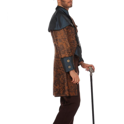 Steampunk Kostuum Blauw van Wilbers & Wilbers koop je bij Partywinkel