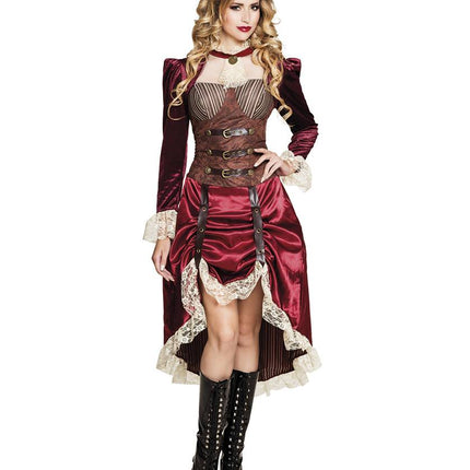 Steampunk Kostuum Dames van Boland koop je bij Partywinkel