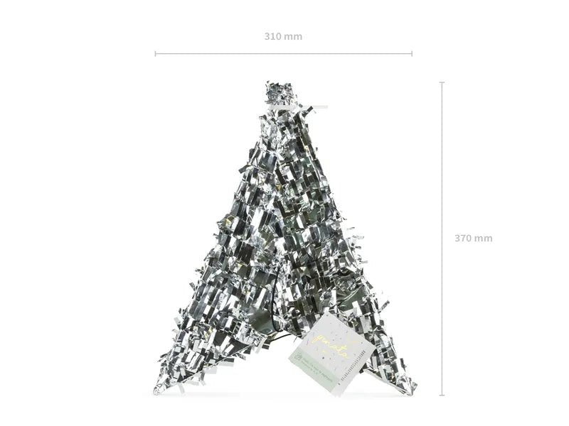 Ster Pinata Zilver 68cm van Partydeco koop je bij Partywinkel