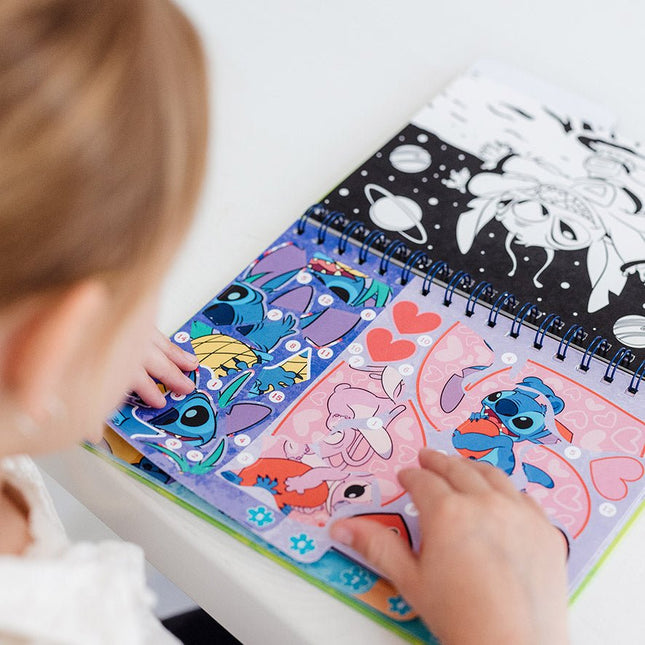 Stitch Knutsel Boek Nummer Stickeren - Partywinkel - 8714274700123