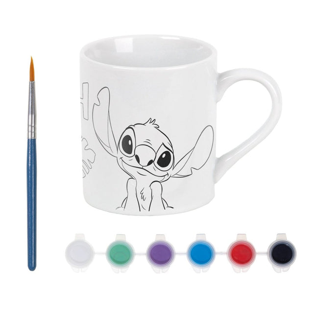 Stitch Mok Diy Set - Partywinkel - 8714274700154