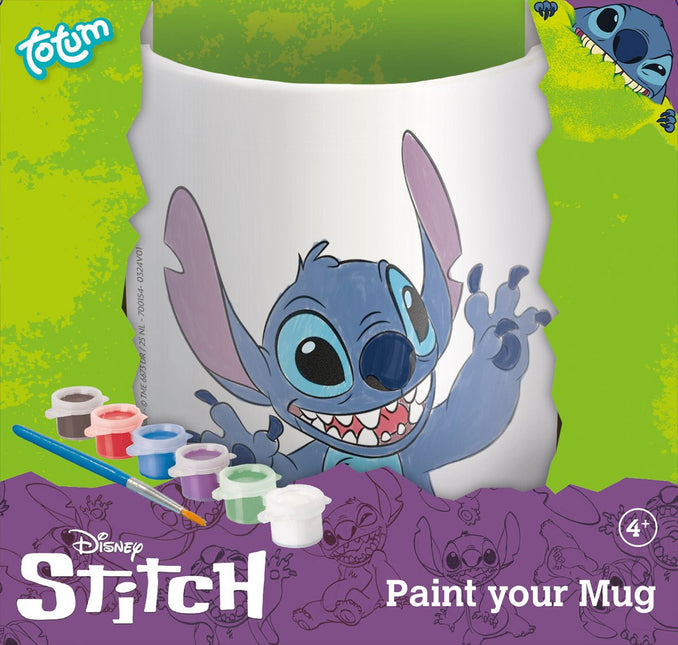 Stitch Mok Diy Set - Partywinkel - 8714274700154