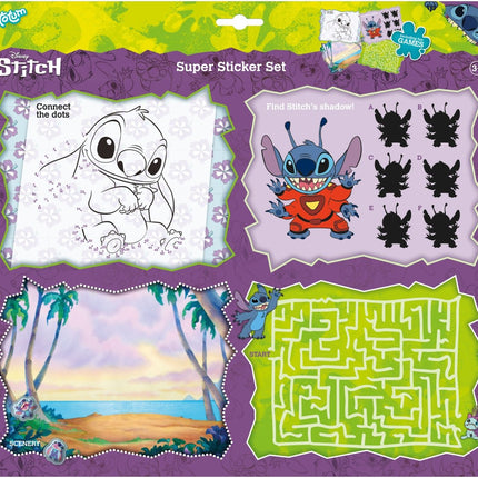 Stitch Stickers 7st - Partywinkel - 8714274700062