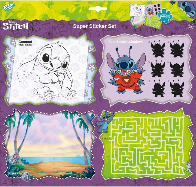 Stitch Stickers 7st - Partywinkel - 8714274700062