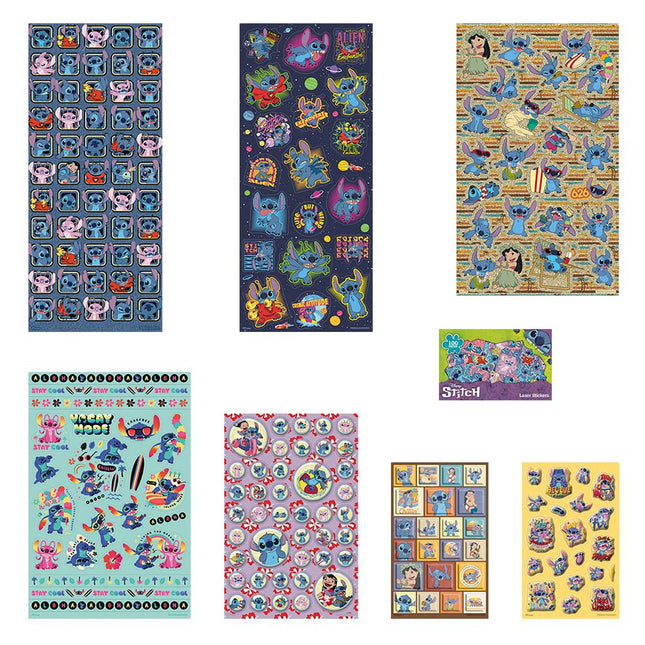 Stitch Stickers 7st - Partywinkel - 8714274700062