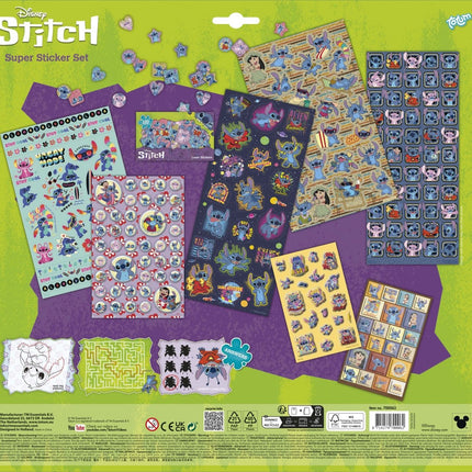 Stitch Stickers 7st - Partywinkel - 8714274700062
