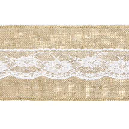 Stoeldecoratie Jute 2,75m van Partydeco koop je bij Partywinkel