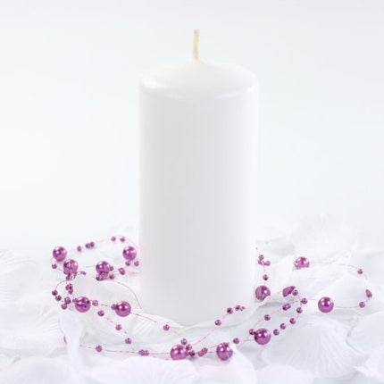 Stompkaars Wit 12cm 6st van Partydeco koop je bij Partywinkel